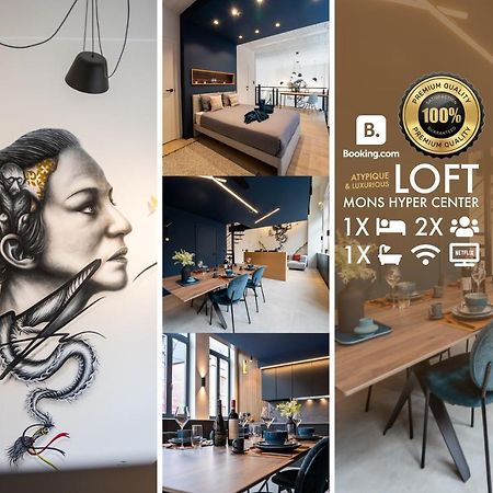 Atypique Loft Mons City Center Exterior foto
